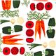white vegetable fabric Realizzato da Robert Kaufman from the USA 1