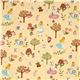 yellow Alice in Wonderland glitter Kokka fabric Japan 2