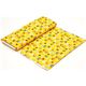 yellow designer fabric with school owl bravo A+ 3