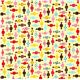 yellow fabric with candy by Robert Kaufman 2