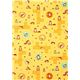 yellow fabric with funny hamsters by Robert Kaufman 2