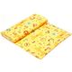 yellow fabric with funny hamsters by Robert Kaufman 3