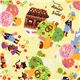 yellow fairy tale oxford fabricHansel & Gretel Kokka 1