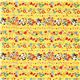 yellow kawaii animal fabric strawberry by Cosmo from Japan 2