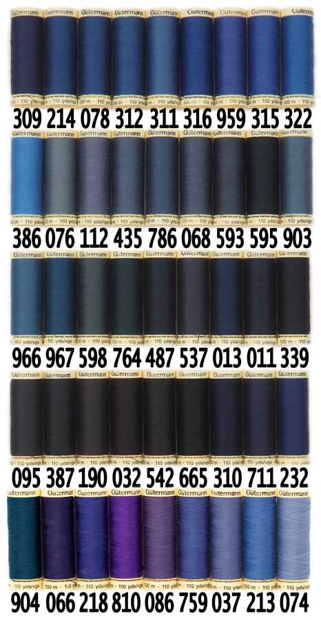 Fil à coudre Gutermann Sew-all 100 m vieux vert n° 553 5