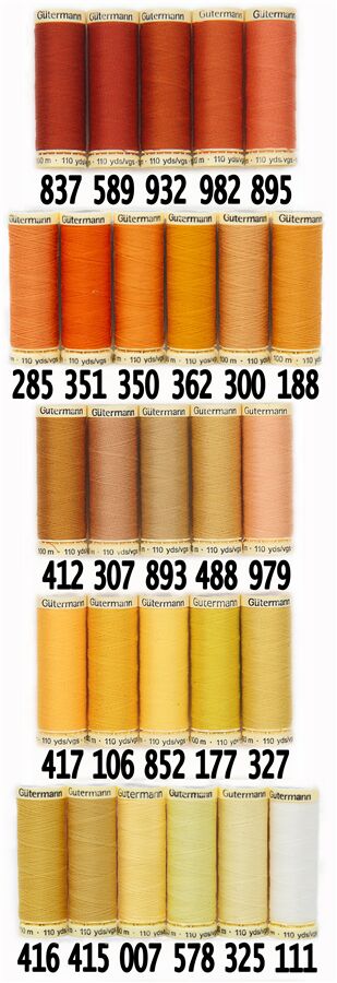 100m Gutermann Sew-all milk chocolate brown thread 289 11