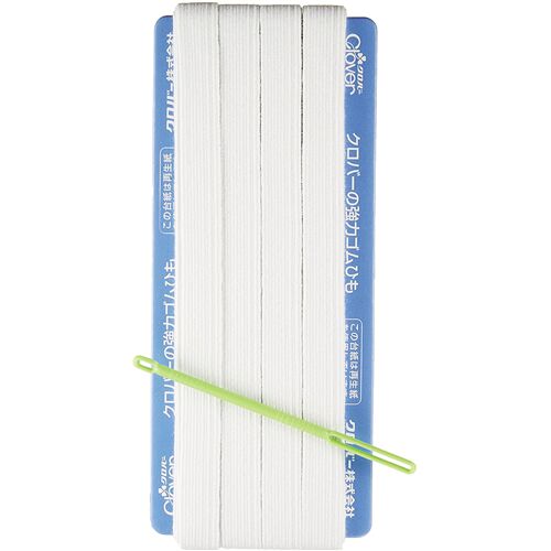 Goma elstica blanca de ancho 11mm de Clover Japn 2