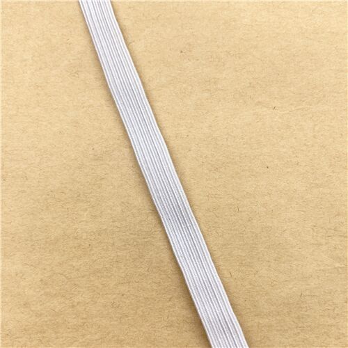 1cm wide white elastic