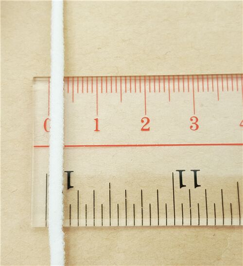 Cordon élastique blanc 1 mètre 3