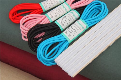 2m elastic cord in red from Japan 5