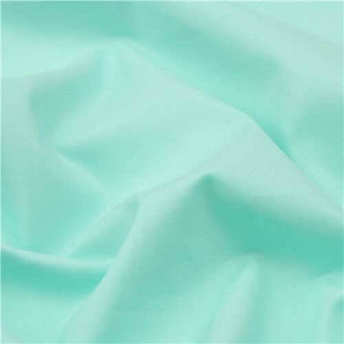 Aruba mint green Kona fabric Robert Kaufman USA Fabric