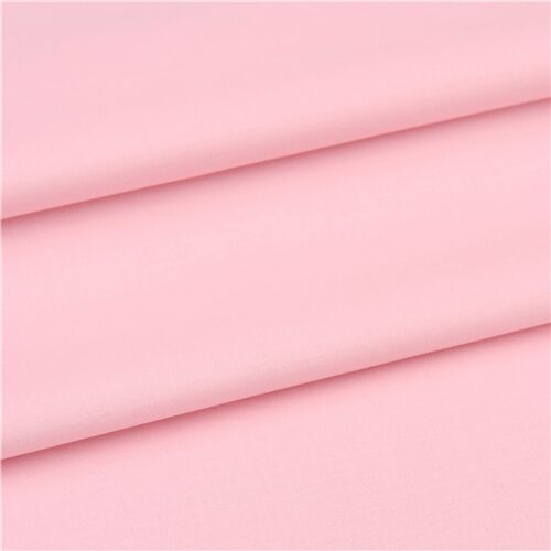 Remnant (12 x 112 cm) - Baby Pink solid Kona fabric Robert Kaufman USA 3