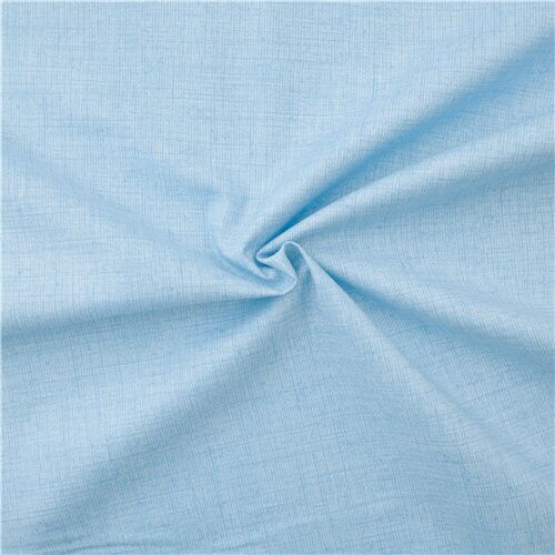 Blau Mini Gitter Kreuzmuster Stoff