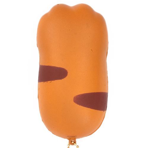 Cafe Sakura cat paw brown stripe bread bun squishy charm kawaii 2