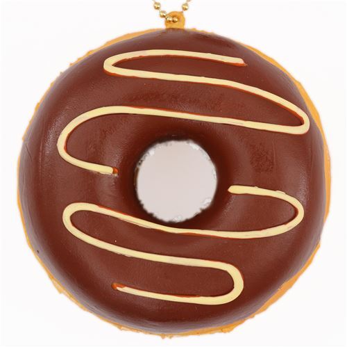 Cafe de N cute croissant donut brown icing squishy charm kawaii 4