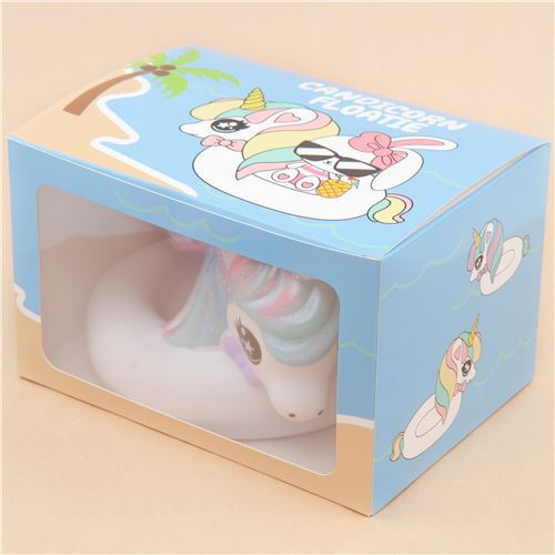 Jumbo-Squishy galaxiefarbener Schwimmring Einhorn von Bunnys Cafe 5