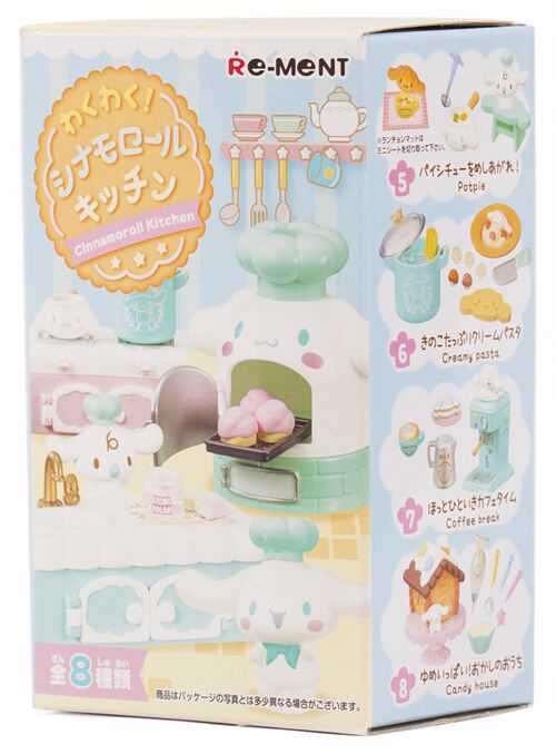Cinnamoroll Kitchen miniatures blind box Sanrio x Re-Ment 1