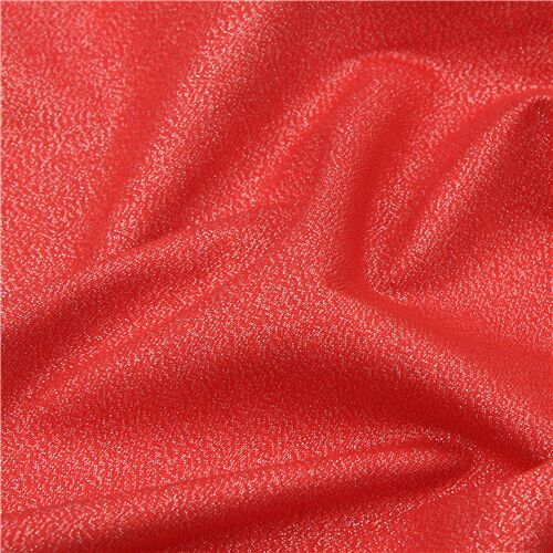 Cloud 9 shimmery red color fabric Fabric