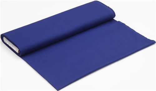 Fat Quarter (50 x 71 cm) - Copenhagen Print Factory tela ecológica lisa en azul oscuro 4