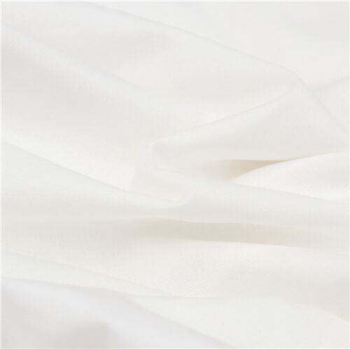 Japanese Solid off-White Cotton Sheeting Fabric