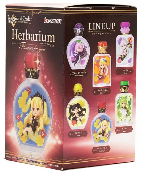 Ereshkigal Fate Grand Order flower herbarium miniatures anime red jewel top 2