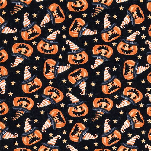 Mini-Citrouilles Chapeaux De Sorcières Effrayants Tissu