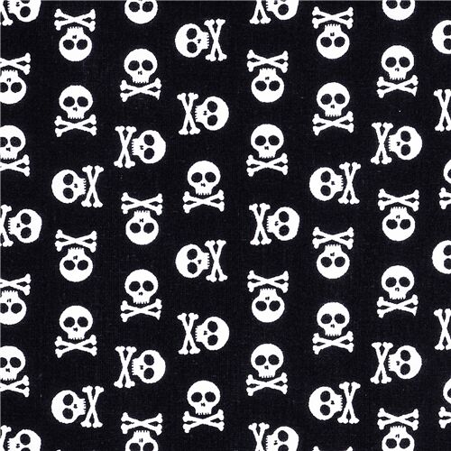 Crâne De Pirate Avec Os Croisés Tissu