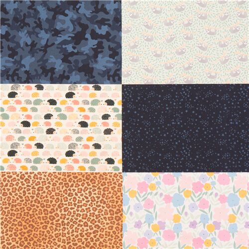 Tissu  panneaux rectangles pour des masques faciaux  motifs Tissu