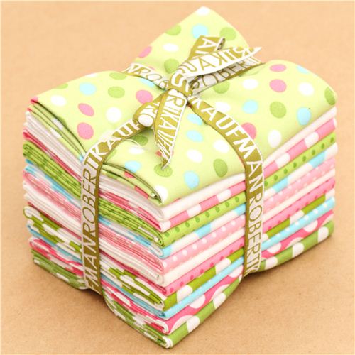 Fat Quarter Stoff Bndel Punktestoff Gelato Robert Kaufman