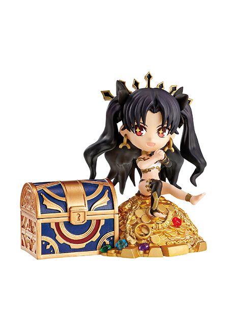 Fate Grand Order Figurensatz mit 6 Tischstndern Blind Box Re-Ment 7