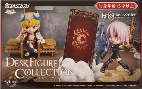 Fate Grand Order Figurensatz mit 6 Tischstndern Blind Box Re-Ment