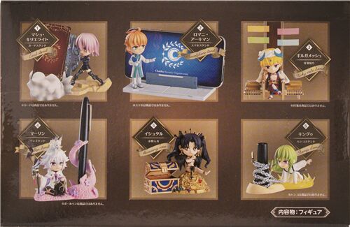 Fate Grand Order Figurensatz mit 6 Tischstndern Blind Box Re-Ment 2