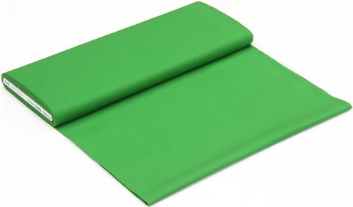 Rimanenza di 28 cm - tessuto verde tinta unita Grasshopper Kona Robert Kaufman USA 2