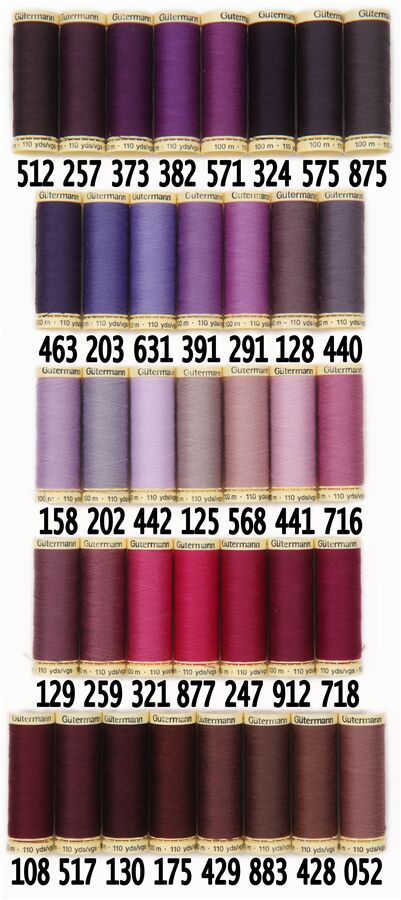 Fil  coudre Gtermann Sew-all marron gland n 209 9