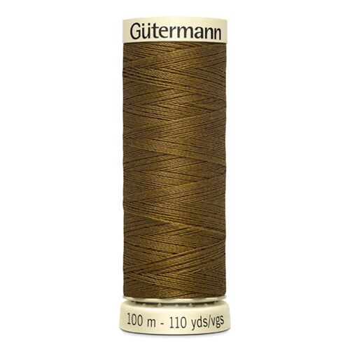 Hilo marrn kaki oscuro Coselotodo de Gutermann nmero 288