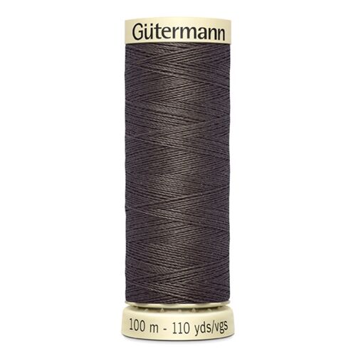 Hilo pardo gris oscuro coco Coselotodo de Gutermann número 308