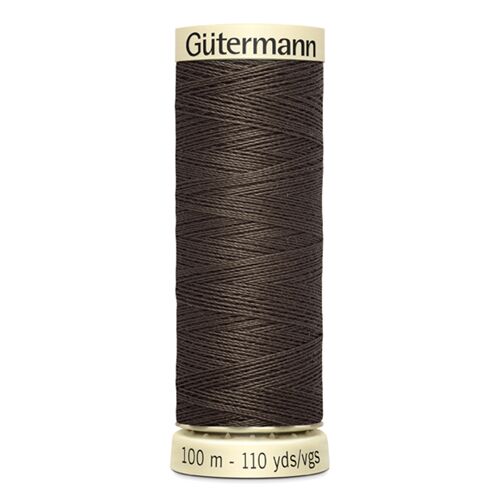 Gtermann Allesnher dunkelkakaobrauner Nhfaden 972