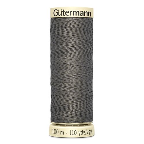 Fil à coudre Gutermann Sew-all gris éléphant foncé n° 35