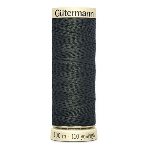 Hilo verde oscuro gris Coselotodo de Gutermann número 861
