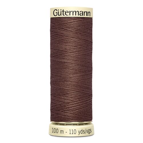Hilo pardo macadamia oscuro Coselotodo de Gutermann nmero 423