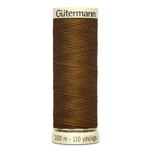 Hilo marrón arce oscuro Coselotodo de Gutermann número 19