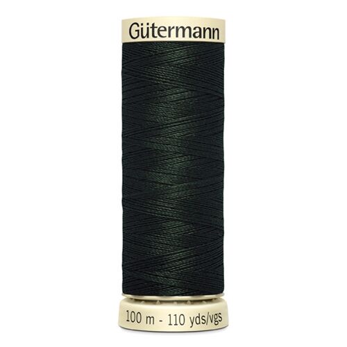 Hilo Gutermann Coselotodo negro ónice número 687