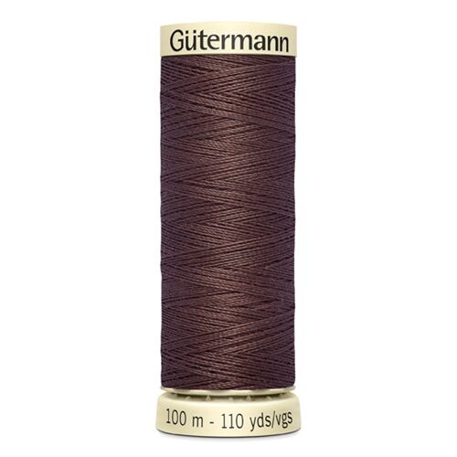 filo Gutermann Sew-all color noce scuro 446