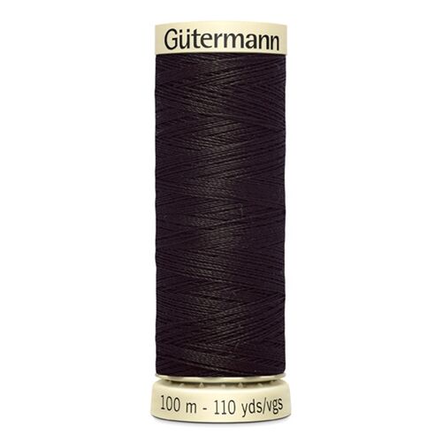 Hilo marrn roca oscuro Coselotodo de Gutermann nmero 682