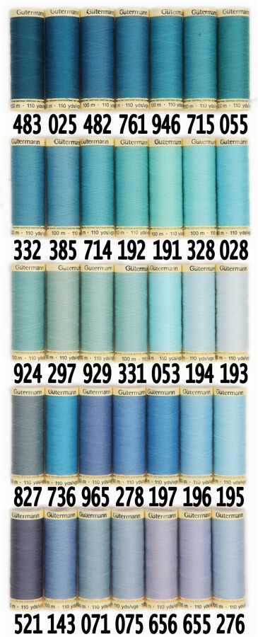 Fil  coudre Gutermann Sew-all moutarde de Dijon n 893 13