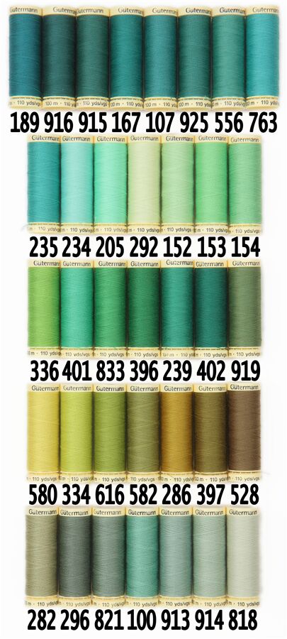 Fil  coudre Gutermann Sew-all moutarde de Dijon n 893 8