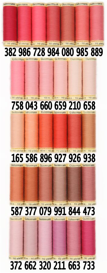 Gutermann Sew-all fox brown thread 815 7