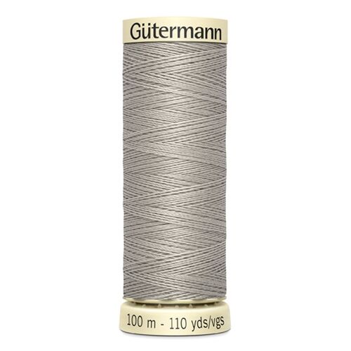 Fil  coudre Gtermann Sew-all gris-marron pierre clair n 118