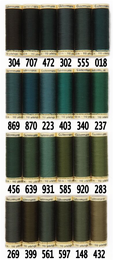 Gutermann Sew-all pearl thread 299 12
