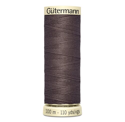 Fil  coudre Gutermann Sew-all marron raisin n 127